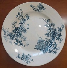 Grand plat rond  Terre de fer