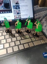 SERIE COMPLETA SOLDATINI EGIZIANI KINDER SMONTABILI RARI