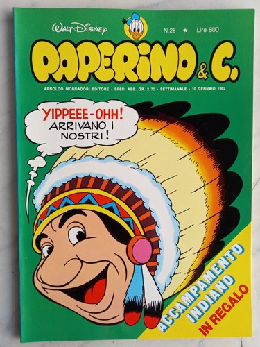 Paperino 28 del - 1982, con