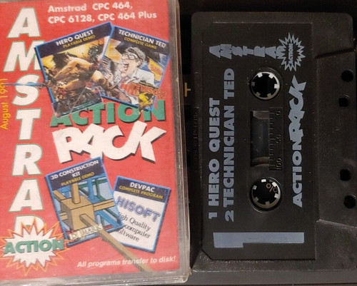 Amstrad actionpack cpc agosto - amstrad,
