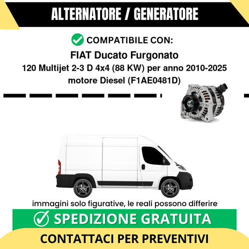 Alternatore fiat ducato - fiat,