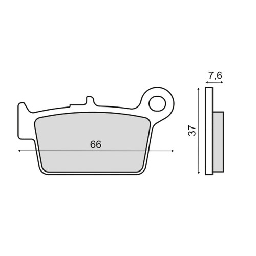 Pastiglie freno per moto beta - pastiglie,