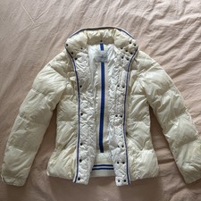 Piumino vintage MONCLER 2004 bianco sporco Quincy taglia 5 $ 1950