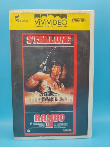 Vhs rambo iii - vhs,