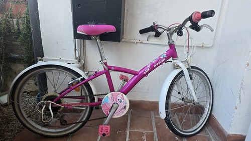 Bicicletta bambina rosa/bianca