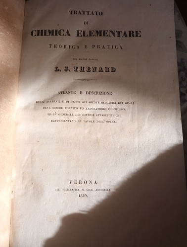 Libro antico 1840 trattato di - libro,