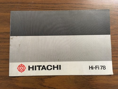 F159 hitachi fi - hi-fi, 78