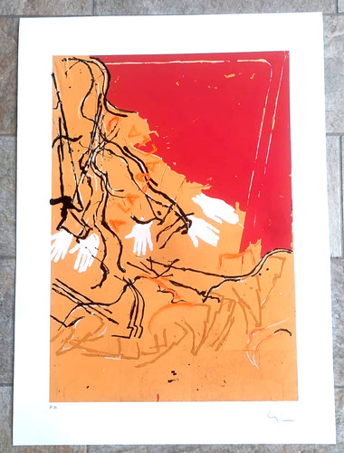 Mario schifano serigrafia - mario,