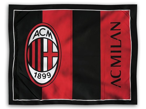 Bandiera milan ufficiale logo - bandiera,