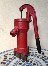 Pompa acqua ghisa rossa