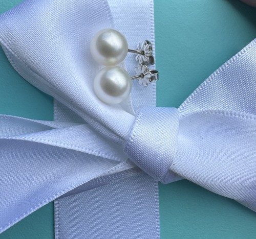 Orecchini perle tiffany - di,
