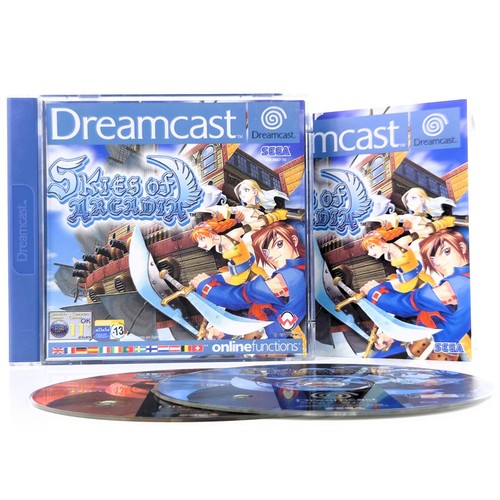 Sega dreamcast skies of - sega, dreamcast: