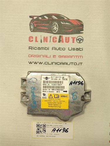 Centralina airbag per mini - centralina,