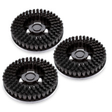 Kit 3 spazzole in setola nera