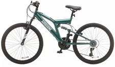 Mountain bike unisex Piranha 24 pollici - verde scuro
