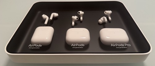Apple airpods store display - store,