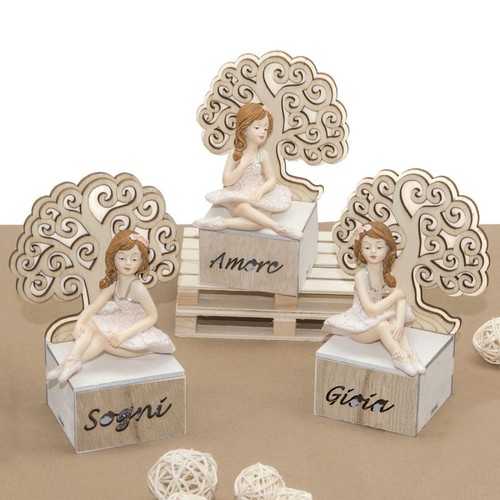 Scatola legno ballerina - scatola,