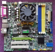 Scheda Madre Acer Aspire M110-GE7D +AMD Athon X2 4000+ 2.1 Ghz DA TESTARE