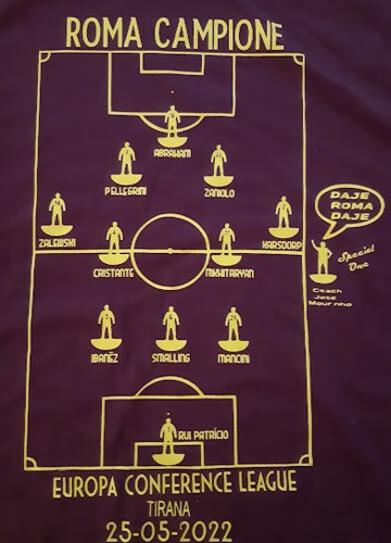 Shirt roma campione - campione,, uefa