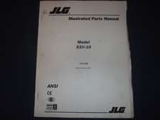 JLG SSV-10 Manuale Catalogo