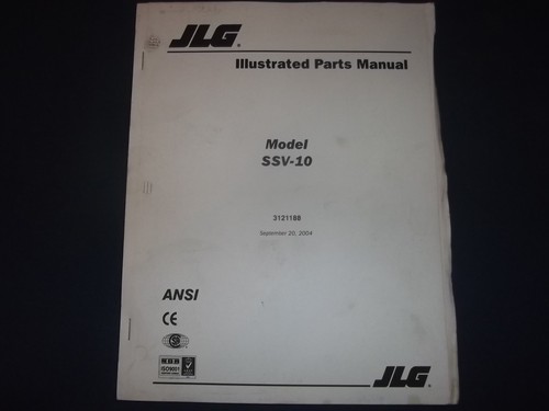 Jlg ssv manuale - ssv-10,