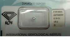 DIAMANTE BLISTER 0.15 VS2 D