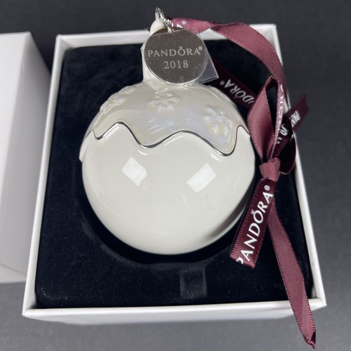 Pandora 2018 ornamento fiocco - pandora,