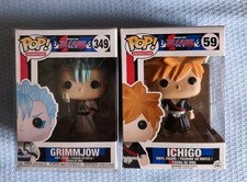 Funko Pop! GRIMMJOW 349 ICHIGO 59 Bleach Animation - RARE VAULTED manga anime