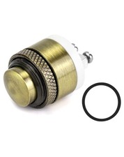 QWORK® 16MM Pulsante Campanello in Ottone Pulsante Momentaneo Impermeabile