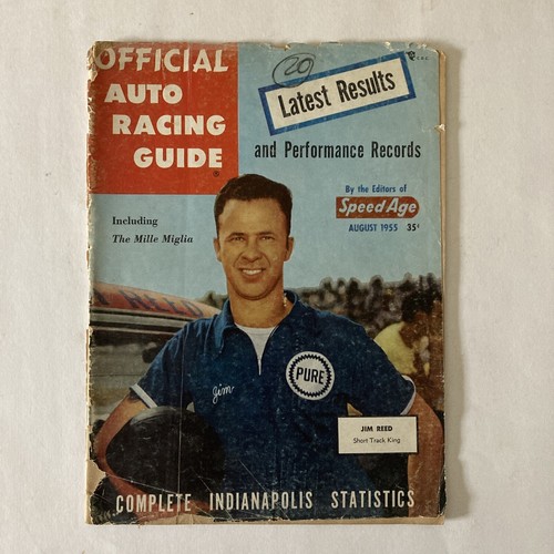 August 1955 official racing - official,