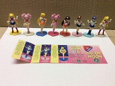 RARA SERIE COMPLETA SAILOR MOON SAIWA CON CARTINA EXTRA KINDER