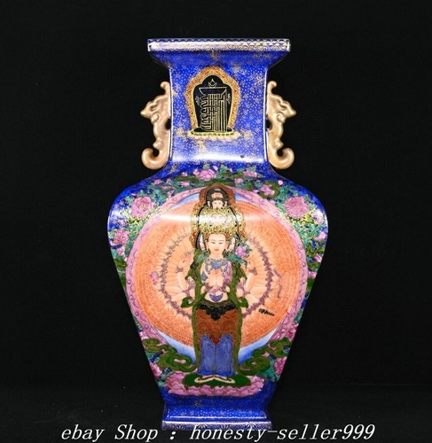 Vaso bottiglia tangka buddha - bottiglia,