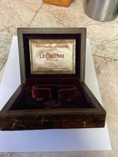 le coultre pocket watch wooden