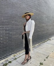 Giacca blazer ZARA ecrù