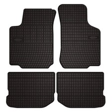 Tappetini in gomma Neri per Seat Leon I 1999-2005 Set da 4 pezzi