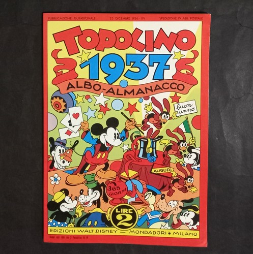 Almanacco topolino 1937 - 1937,