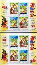Romania 2010 Libri per bambini Grimm Cappuccetto Rosso Lupo Drago Europa MNH/3