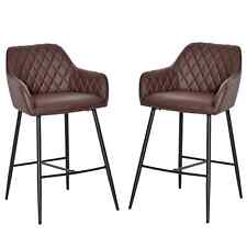 Set 2 Sgabelli da Bar Sedie da