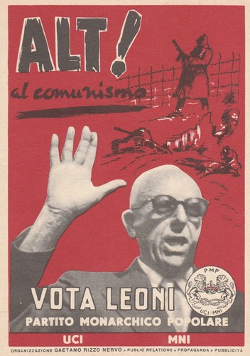 Cartoncino propaganda vota - cartoncino,