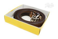 Set cinture uomo donna in vera