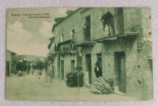 cartolina catanzaro davoli animata comune viaggiata 1934 formato piccolo