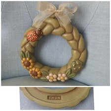 THUN Ghirlanda coccinella girasoli quadrifoglio ceramica fuori produzione  