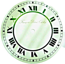 Cadran peint horloge - d,