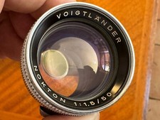 VOIGTLANDER NOKTON 50 mm 1.5 Prominent Ottica Perfetta No Separazione