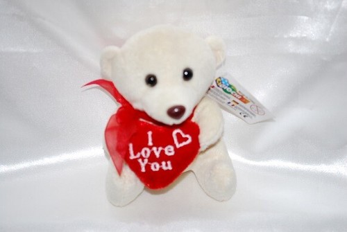 Peluche orso bianco - orso,