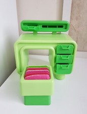 BARBIE 1977 Scrivania e Puff da Living Room - Soggiorno Mattel