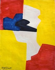 Dipinto olio su tela astratto
