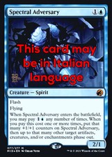 Mtg spectral adversary foil - adversary,