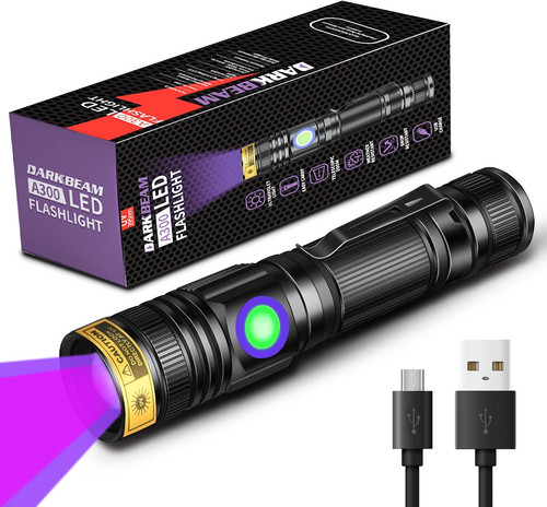 Torcia ricaricabile - uv,