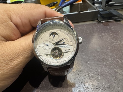 Lige automatic men watch - lige,